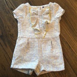 JANIE and JACK Romper, girls size 3T